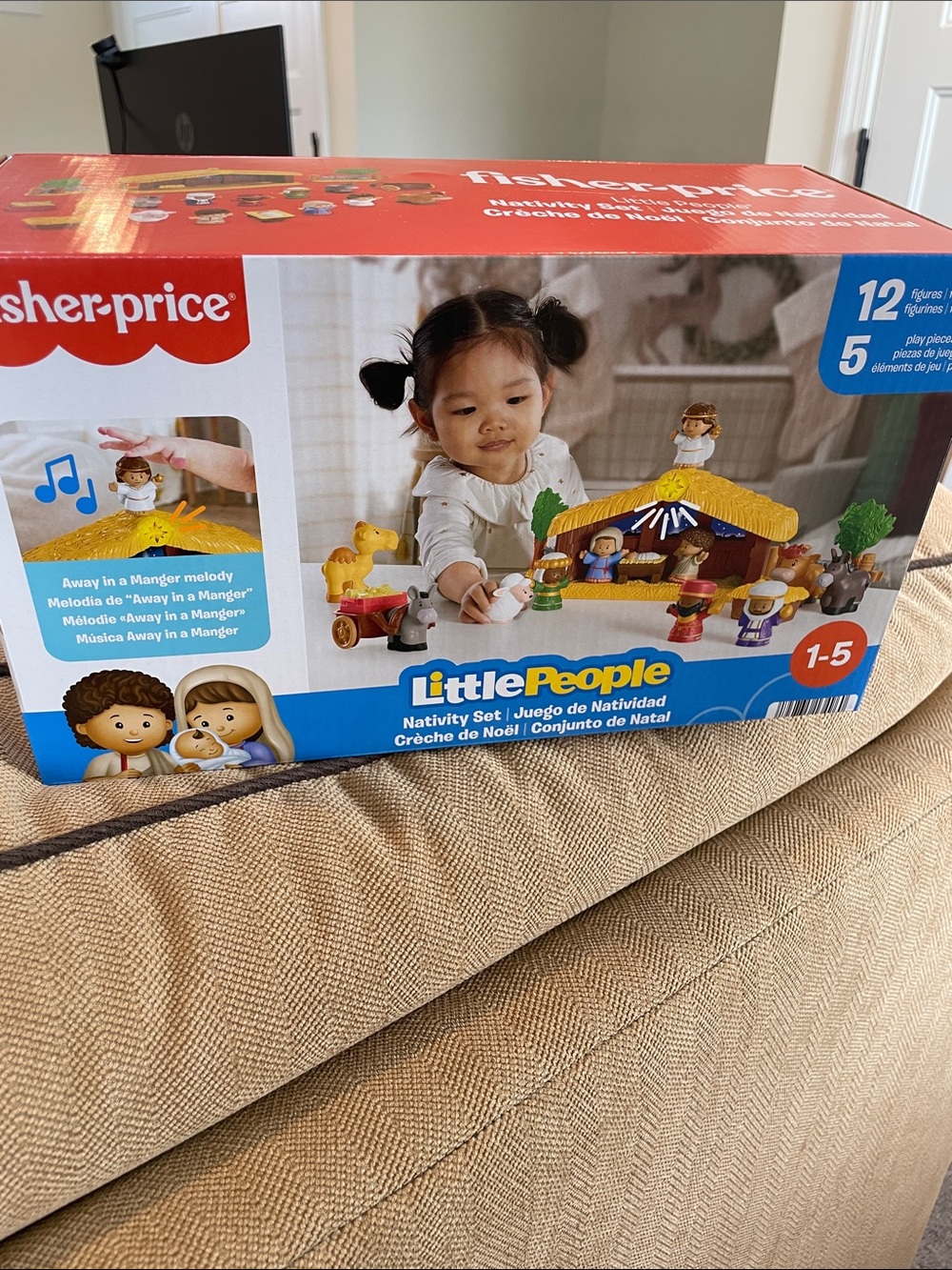 Fisher-Price Little People Nativity Set - Red, Blue, Yellow, White